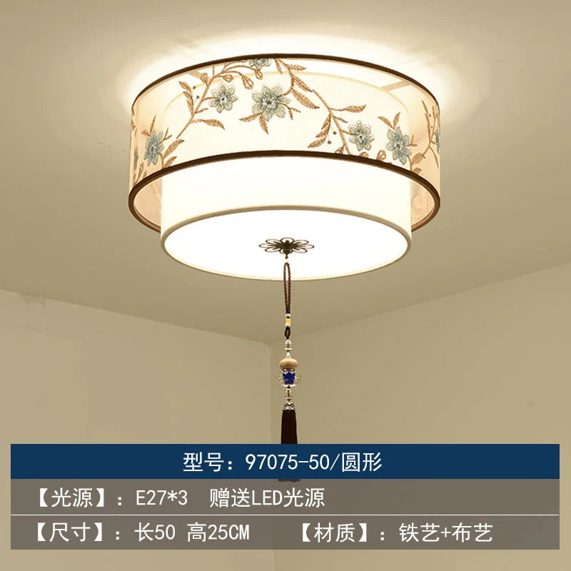 lustre chinois rétro pour un éclairage élégant et chaleureux - vue 15 sur 17