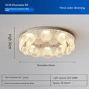 plafonnier led rond en verre pour décoration intérieure