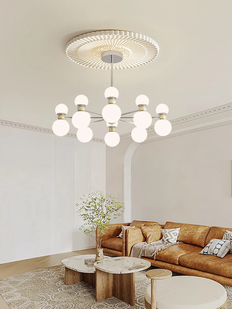 lustre suspendu dimmable pour décoration intérieure moderne - vue 2 sur 15