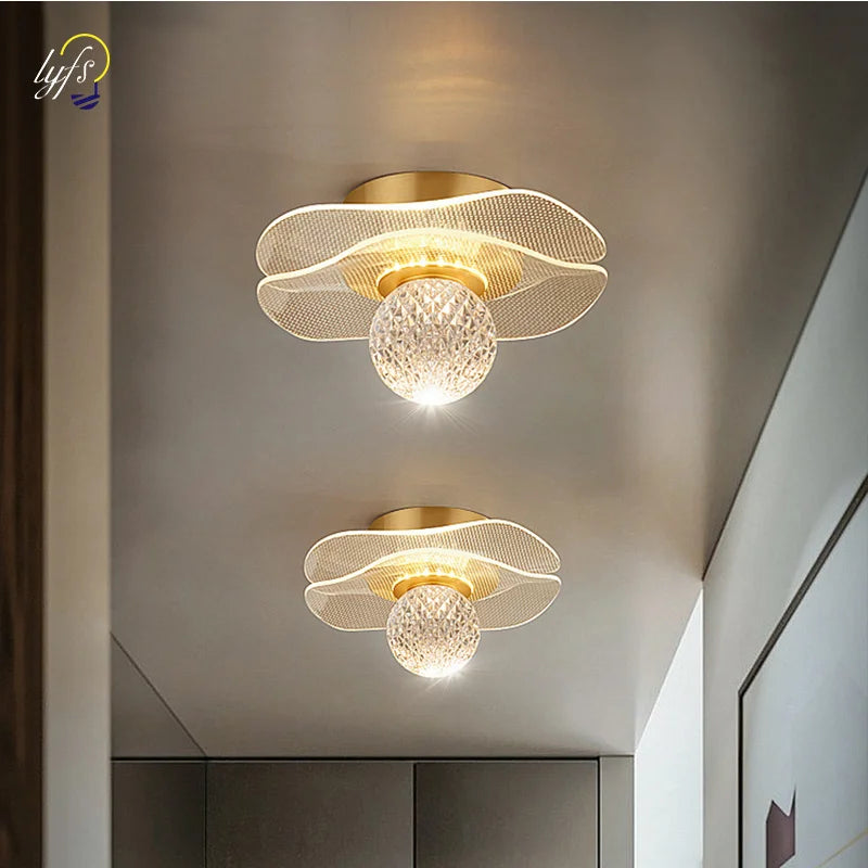 2023 New LED Ceiling Lamp Indoor Lighting For Home Decoretion Bedroom Dining Table Living Room Corridor Cloakroom Ceiling Light - vue 2 sur 6