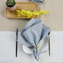 Serviette de table coton lin épais style moderne
