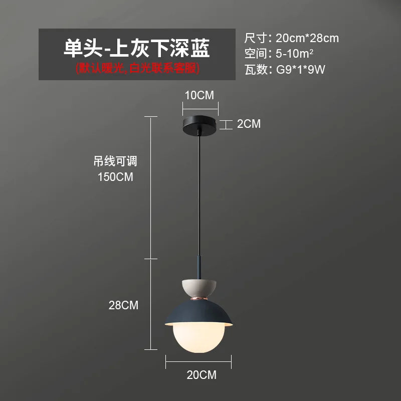 lampe de chevet moderne nordique créative pour décoration intérieure - vue 21 sur 26