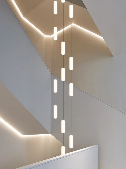 lustre à led moderne pour éclairage suspendu élégant - vue 5 sur 13