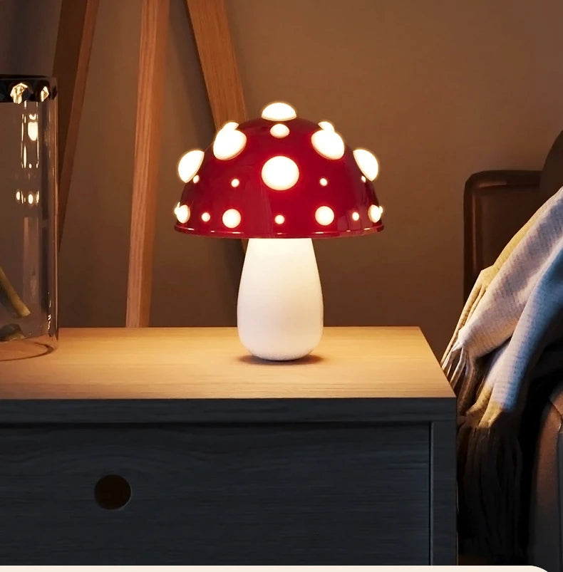 Lampe de Table LED en forme de champignon - vue 6 sur 16