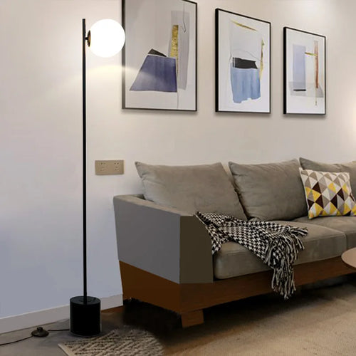 lampadaire led moderne sphéroïde créatif pour intérieur réglable - vue 6 sur 10
