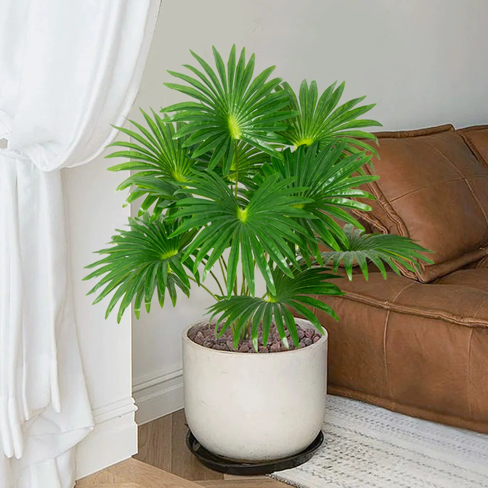 palmier artificiel tropical haut pour décoration intérieure et extérieure - vue 4 sur 11