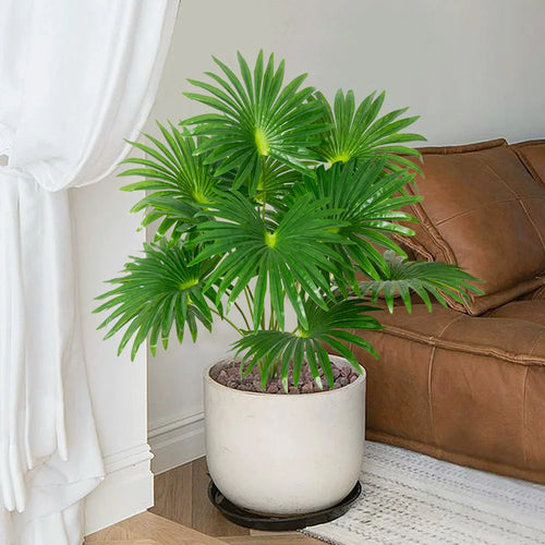 palmier artificiel tropical haut pour décoration intérieure et extérieure - vue 4 sur 11