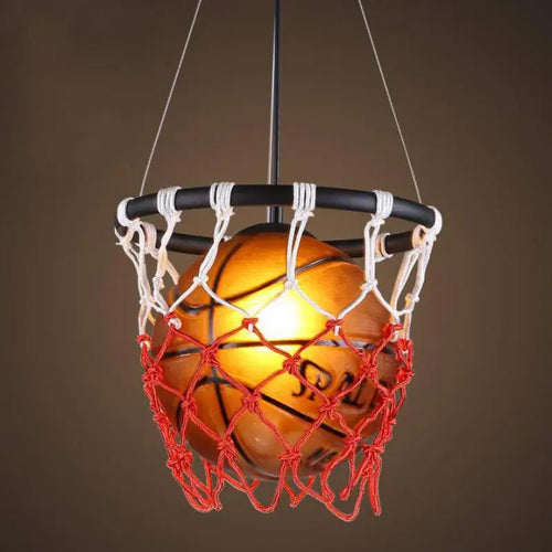 suspension style industriel américain basket-ball football bar café - vue 2 sur 10