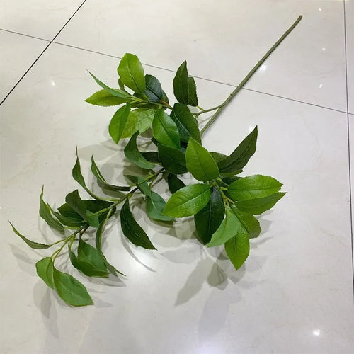 lot de 6 plantes artificielles en soie osmanthus pour décoration commerciale - vue 8 sur 8