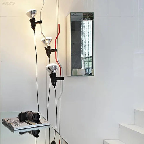 lampadaire réglable en métal style art déco pour intérieur moderne - vue 3 sur 15