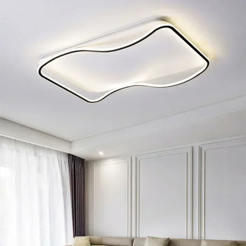 plafonnier moderne à leds pour éclairage intérieur décoratif - vue 5 sur 19