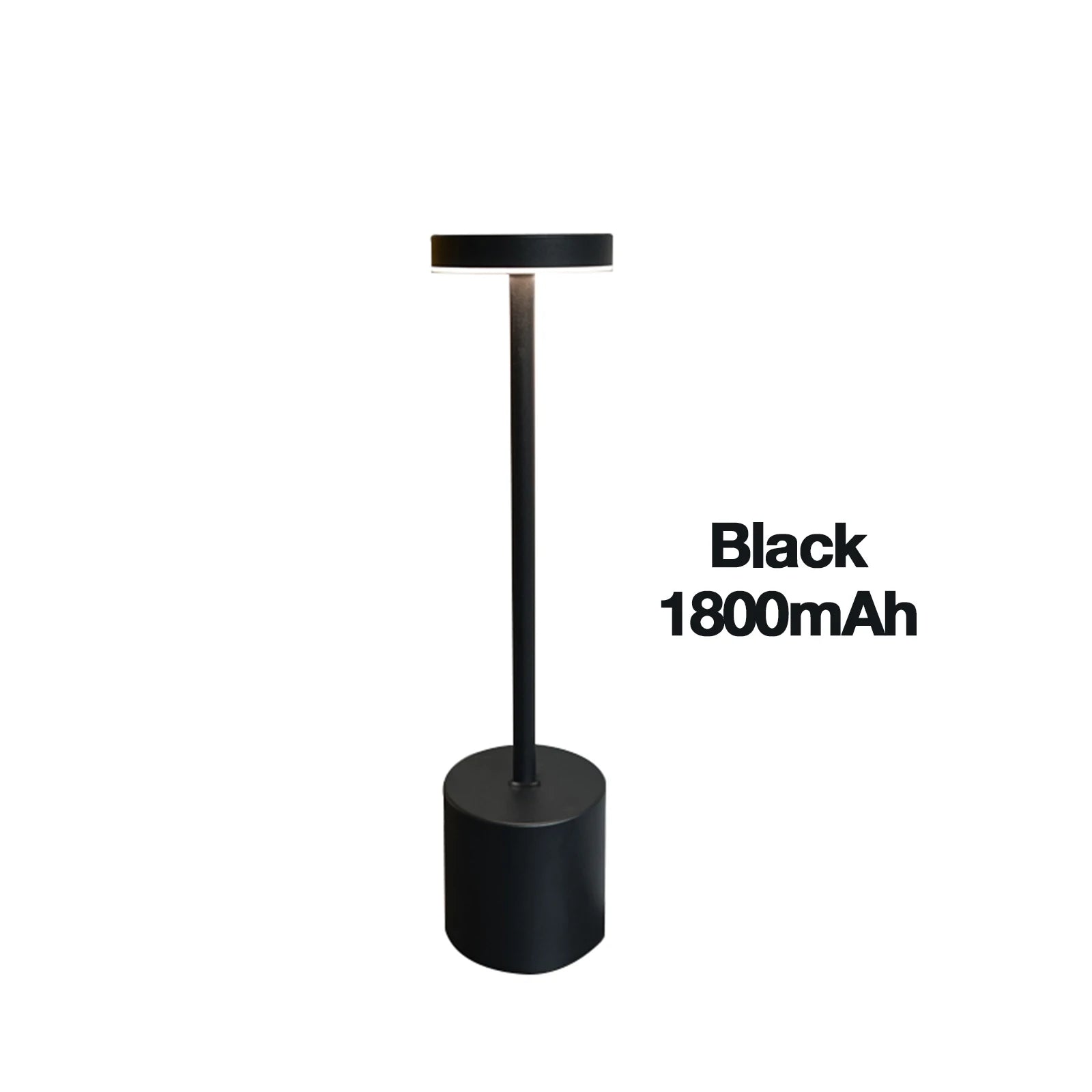 Touch Sensor Desktop Night Light USB Charging Wireless Reading Lamp Creative Ambient Light for Bedroom,Living Room,Restaurant - vue 10 sur 11
