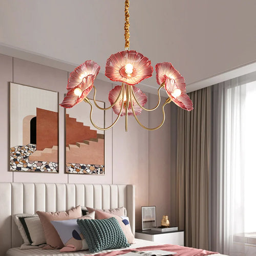 suspension moderne design nordique créatif floral élégant pour intérieur - vue 3 sur 14