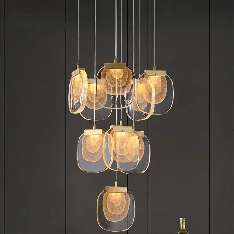 suspension design nordique luxe pour décoration intérieure moderne - vue 1 sur 8