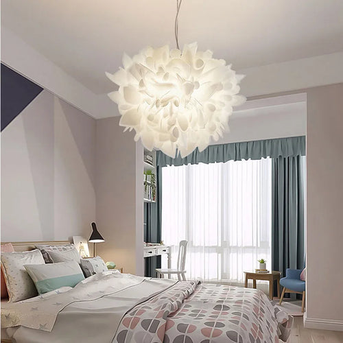 lustre moderne en acrylique pour intérieur lumineux et élégant - vue 3 sur 8