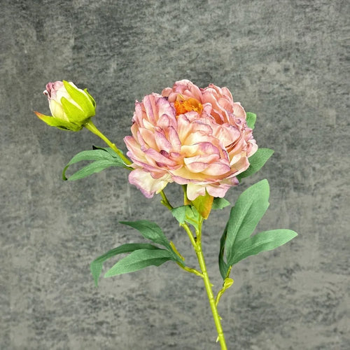 fleurs en soie pivoine rétro pour décoration mariage fête accessoires - vue 13 sur 15