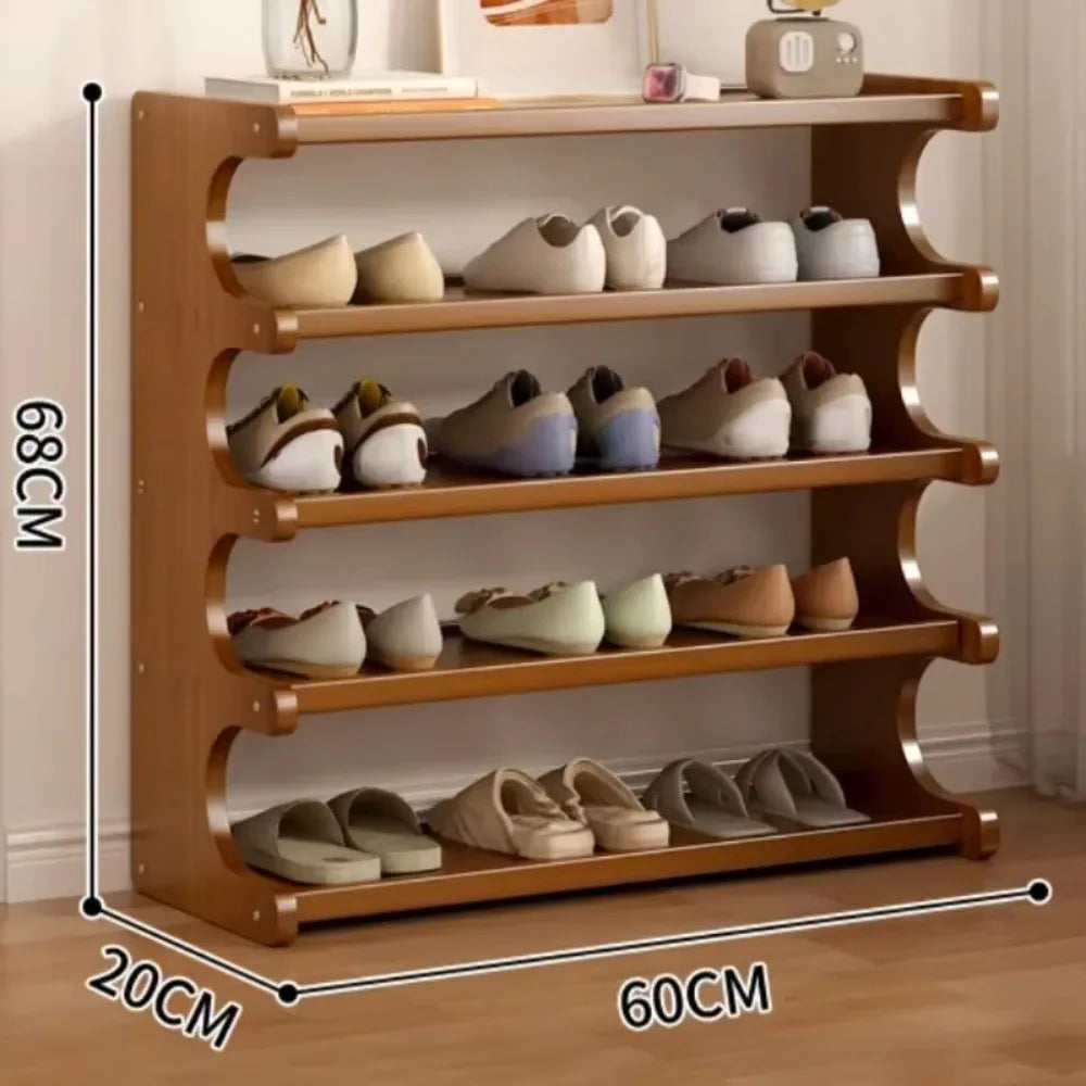 étagère à chaussures intérieure simple et peu encombrante - vue 10 sur 20