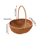 panier de rangement tissé à la main pour divers usages