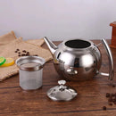 Théière acier inoxydable avec infuseur style moderne cuisine