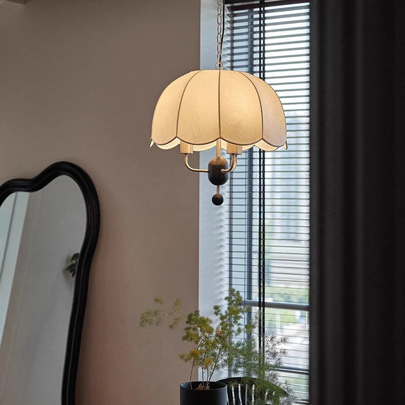 suspension en tissu nordique pour un éclairage moderne - vue 1 sur 9