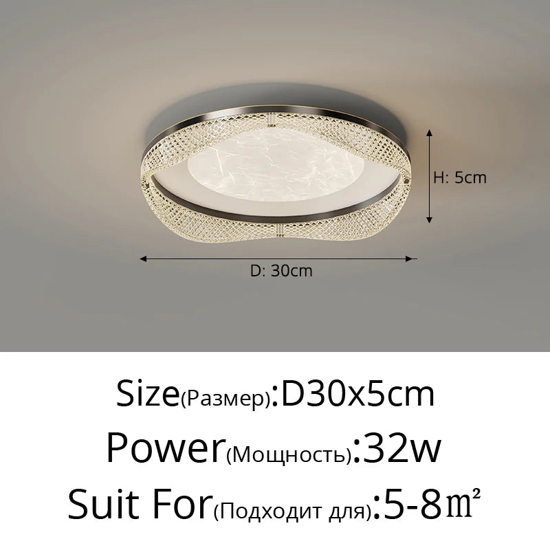 plafonnier moderne en laiton design créatif minimaliste pour intérieur - vue 22 sur 26