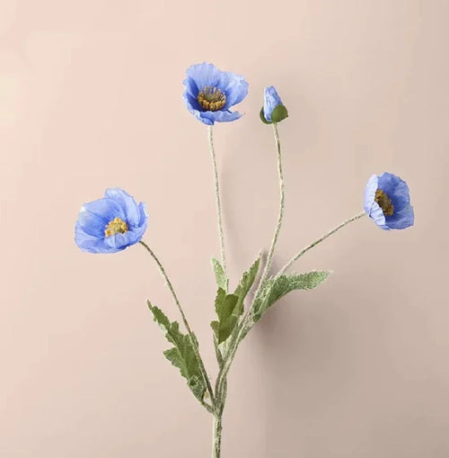 fleurs artificielles coquelicots pour mariage et décoration intérieure - vue 18 sur 25