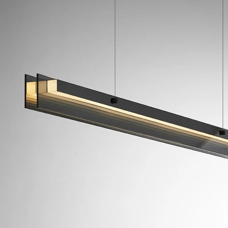 suspension à led minimaliste moderne pour bar bureau et cuisine - vue 3 sur 10
