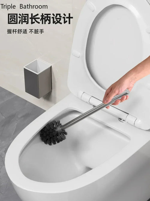 accessoires de nettoyage brosse pour toilettes et salle de bain - vue 3 sur 10