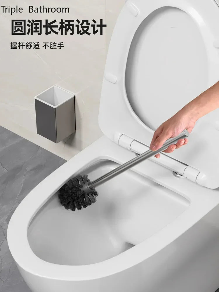 accessoires de nettoyage brosse pour toilettes et salle de bain - vue 2 sur 10
