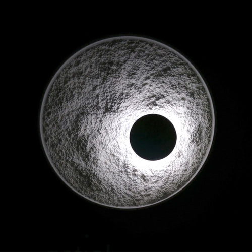 applique murale lune moderne en résine décorative à led - vue 6 sur 8