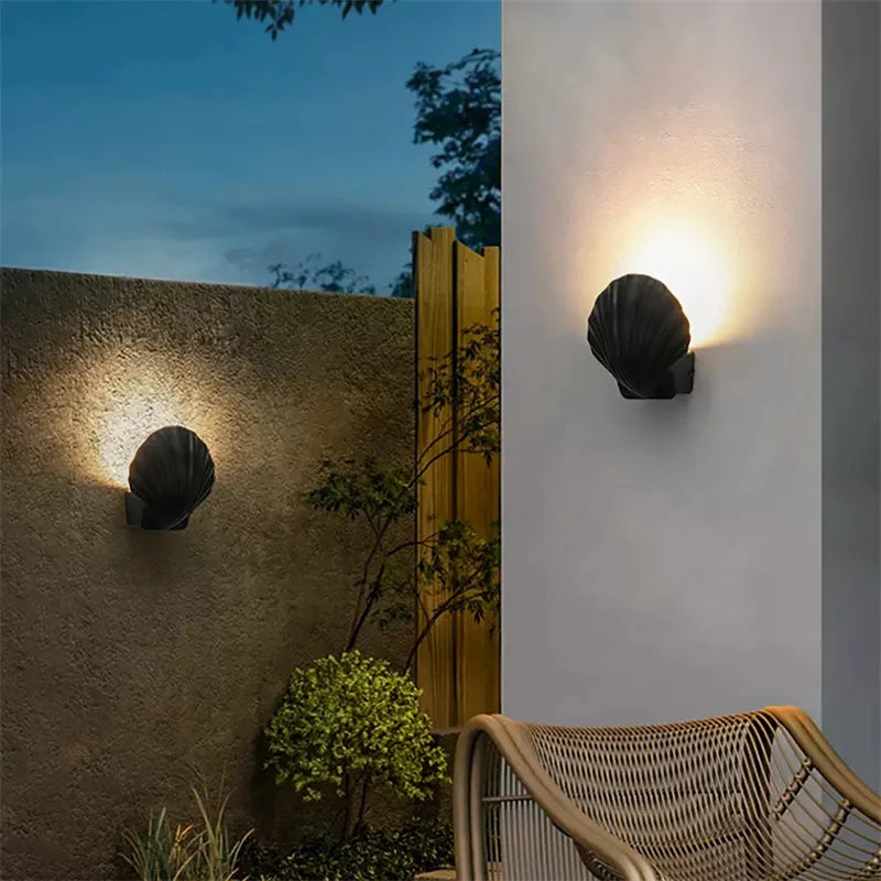 applique murale led design moderne étanche pour extérieur jardin - vue 3 sur 10