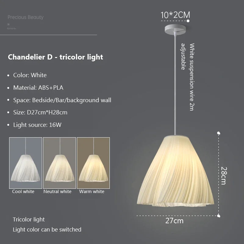 Suspension nordique 3d pour décoration de maison - vue 10 sur 16