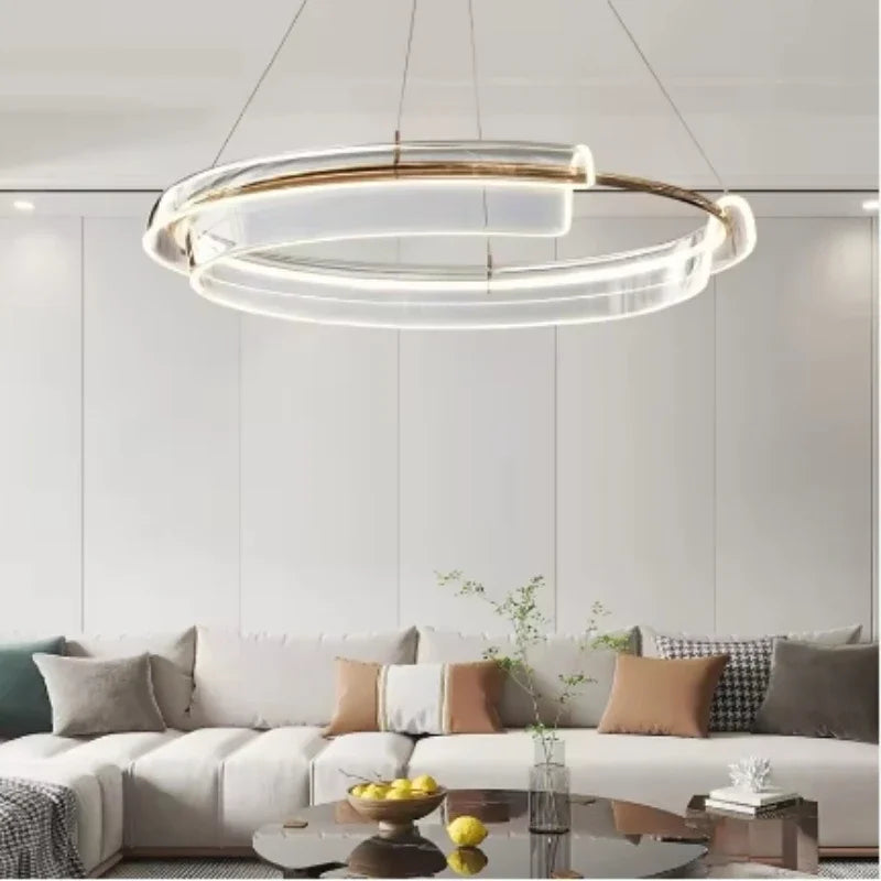 suspension à led pour décoration intérieure élégante et moderne - vue 4 sur 7