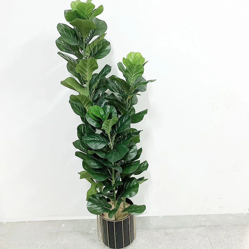 plante artificielle ficus lyrata pour décoration intérieure et extérieure - vue 4 sur 18