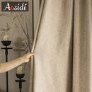 Rideau occultant texturé motif floral style chinois salon