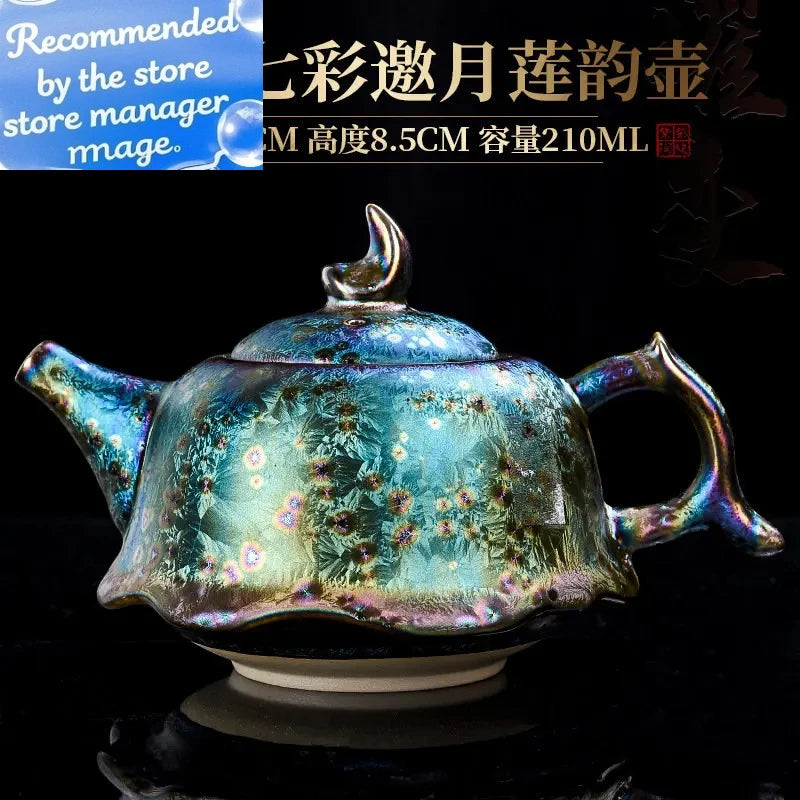 Théière jianzhan yao céramique tianmu style bureau maison