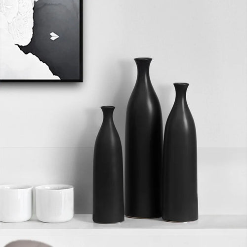 vase en céramique moderne pour décoration florale élégante - vue 6 sur 14