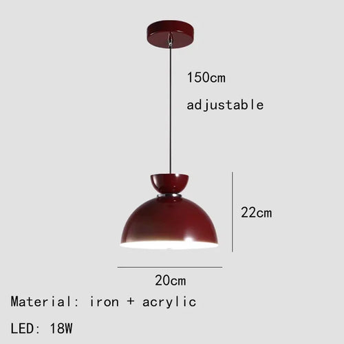 lustre moderne réglable cordon métallique pour intérieur design - vue 22 sur 24