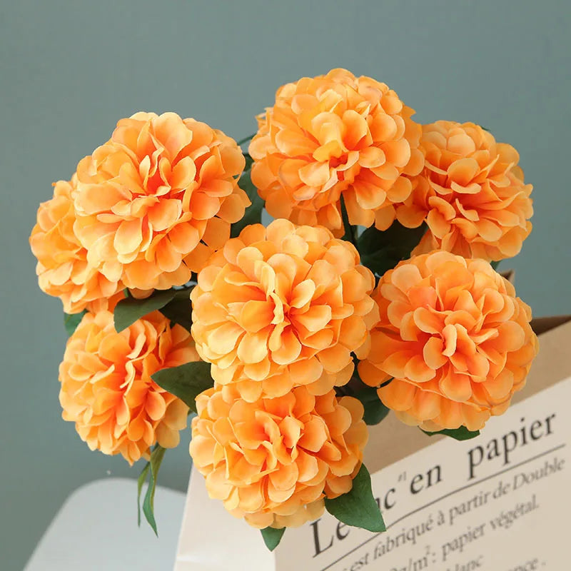 lot de 10 bouquets de pissenlit artificiels pour décoration intérieure et événements - vue 6 sur 18