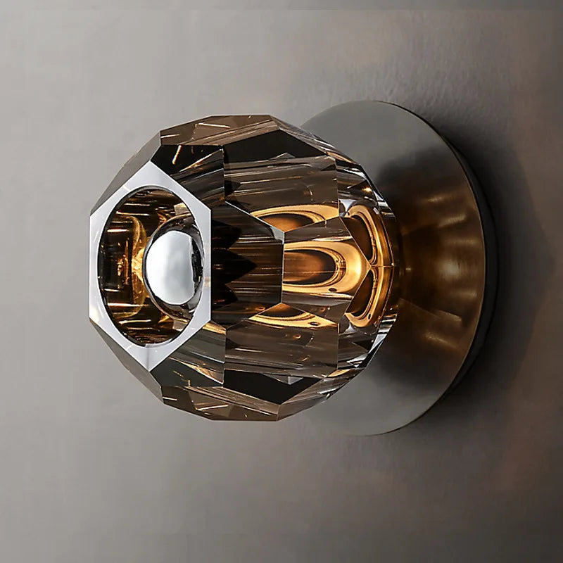 plafonnier nordique en cristal pour décoration intérieure élégante - vue 11 sur 12