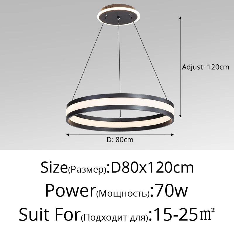 lustre minimaliste moderne italien pour une ambiance luxueuse - vue 11 sur 15