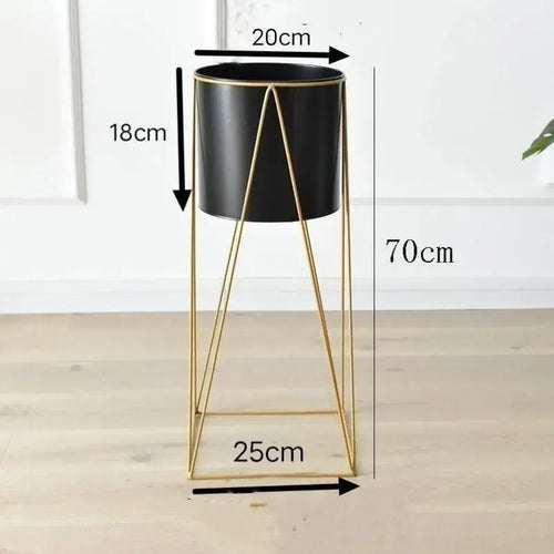 support en fer forgé pour plantes et fleurs d'intérieur élégant - vue 15 sur 18