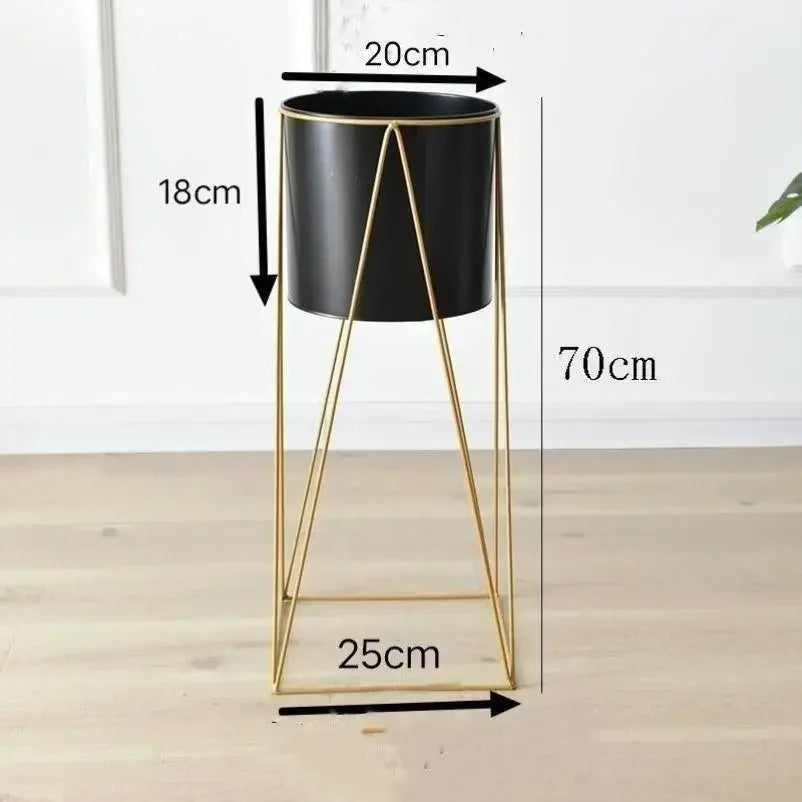support en fer forgé pour plantes et fleurs d'intérieur élégant - vue 14 sur 18