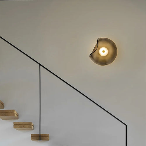 applique murale led art déco en verre pour intérieur élégant - vue 5 sur 8