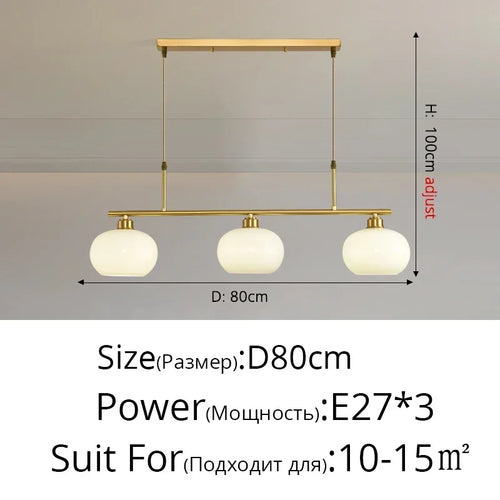 suspension nordique simple style moderne éclairage décoration intérieure - vue 14 sur 19
