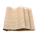 Chemin de table toile de jute style champetre