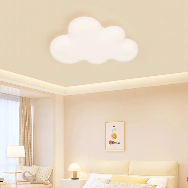 plafonnier nuage arc-en-ciel pour chambre d'enfant décor moderne - vue 4 sur 10