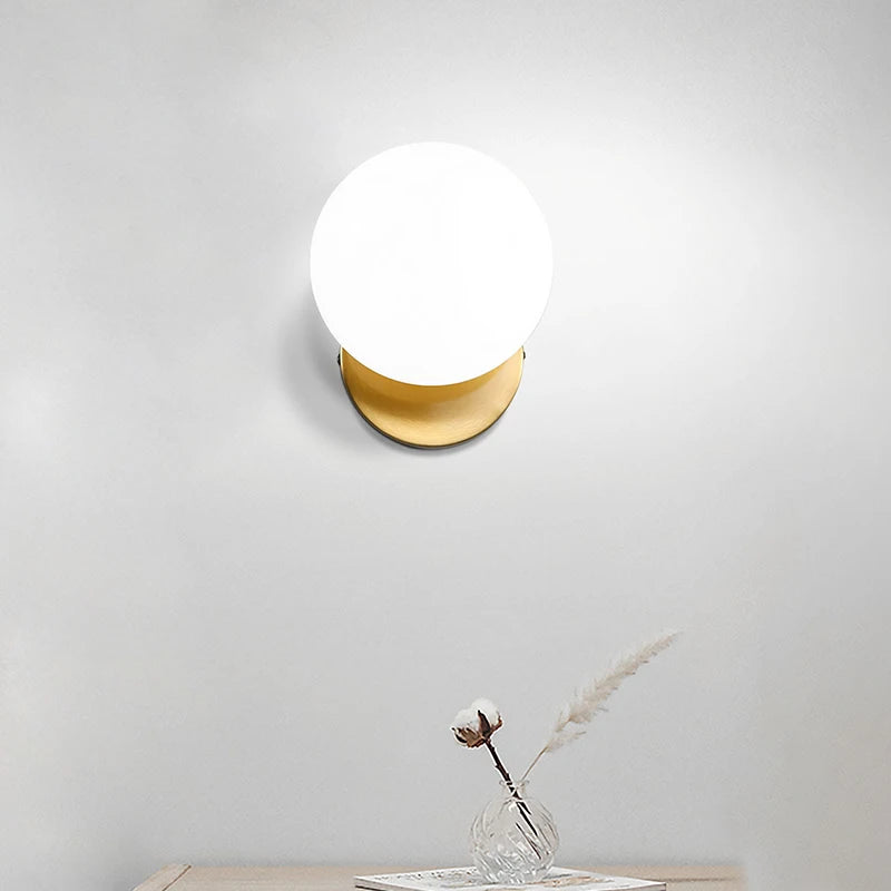 Applique murale Moderne Led nordique boule - vue 2 sur 12