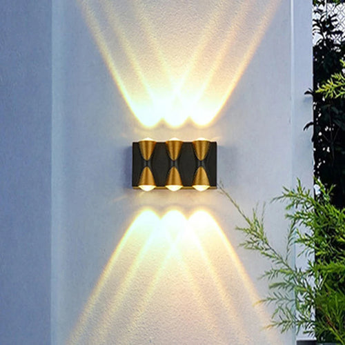 applique murale led télescopique pour décoration intérieure et extérieure - vue 3 sur 8