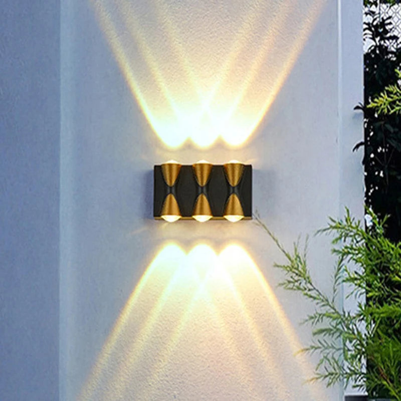 applique murale led télescopique pour décoration intérieure et extérieure - vue 3 sur 8
